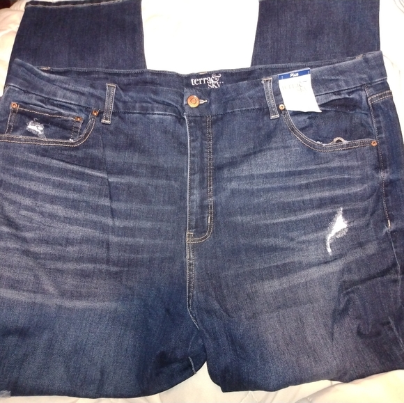 Terra Sky Skinny Highrise Jeggings Size 